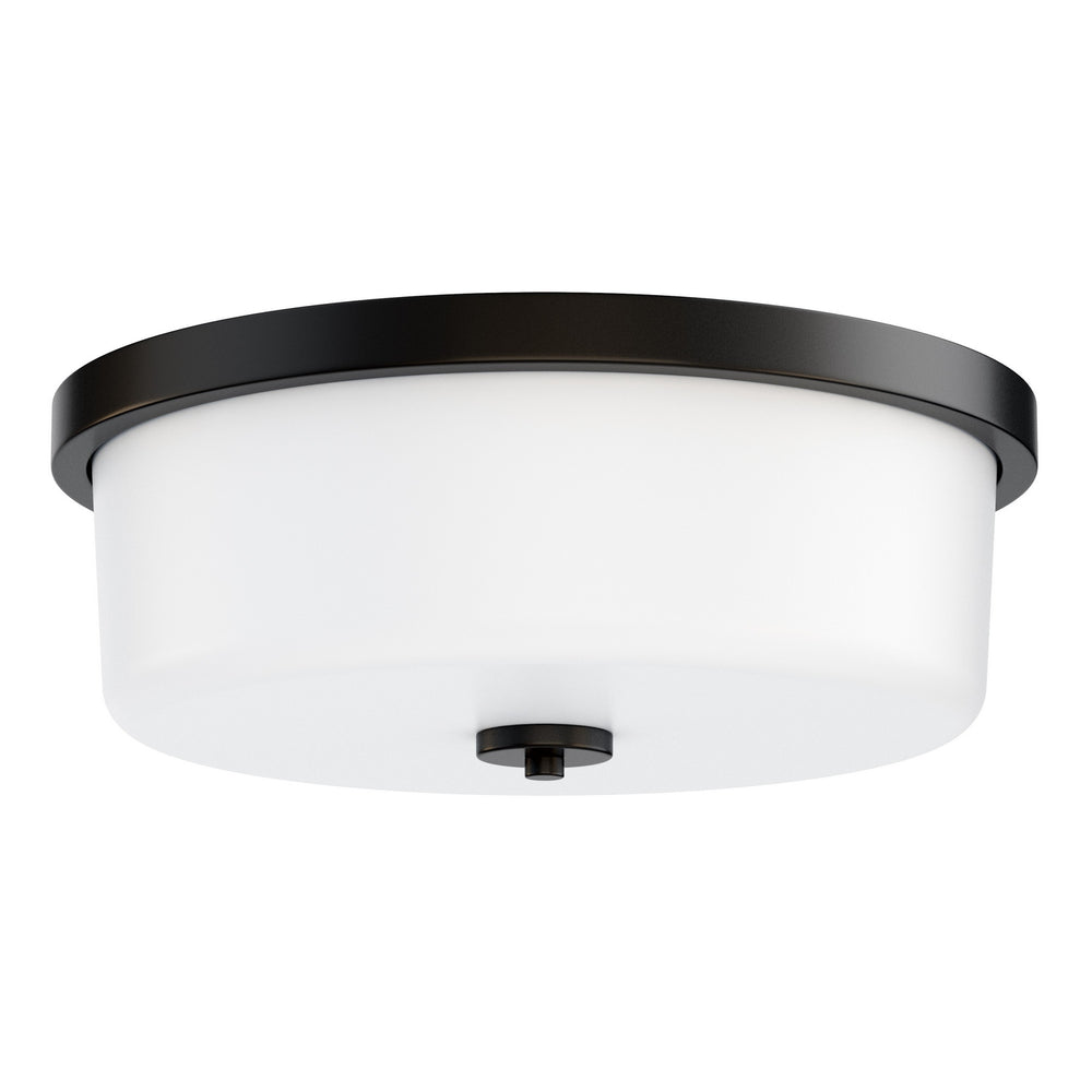 Maxim - Three Light Flush Mount - Fuller - Black- Union Lighting Luminaires Decor