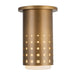 Kuzco Canada - One Light Semi-Flush Mount - Astoria - Vintage Brass- Union Lighting Luminaires Decor