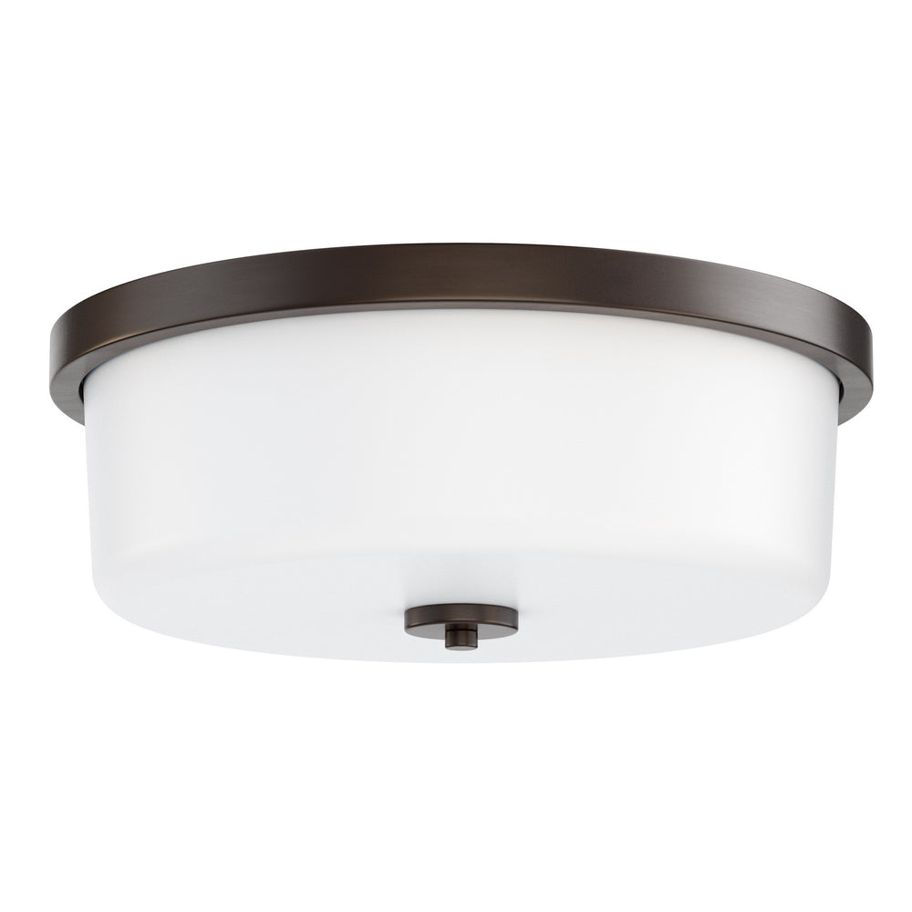 Maxim - Three Light Flush Mount - Fuller - Oil Rubbed Bronze- Union Lighting Luminaires Decor