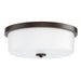 Maxim - Three Light Flush Mount - Fuller - Oil Rubbed Bronze- Union Lighting Luminaires Decor