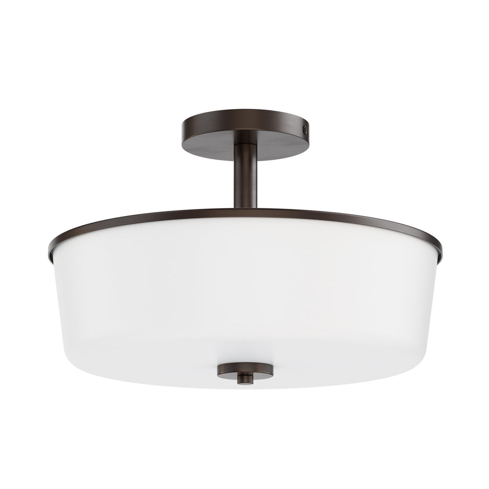 Maxim - Three Light Semi Flush/Pendant Convertible - Fuller - Oil Rubbed Bronze- Union Lighting Luminaires Decor