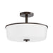 Maxim - Three Light Semi Flush/Pendant Convertible - Fuller - Oil Rubbed Bronze- Union Lighting Luminaires Decor