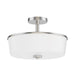 Maxim - Three Light Semi Flush/Pendant Convertible - Fuller - Satin Nickel- Union Lighting Luminaires Decor