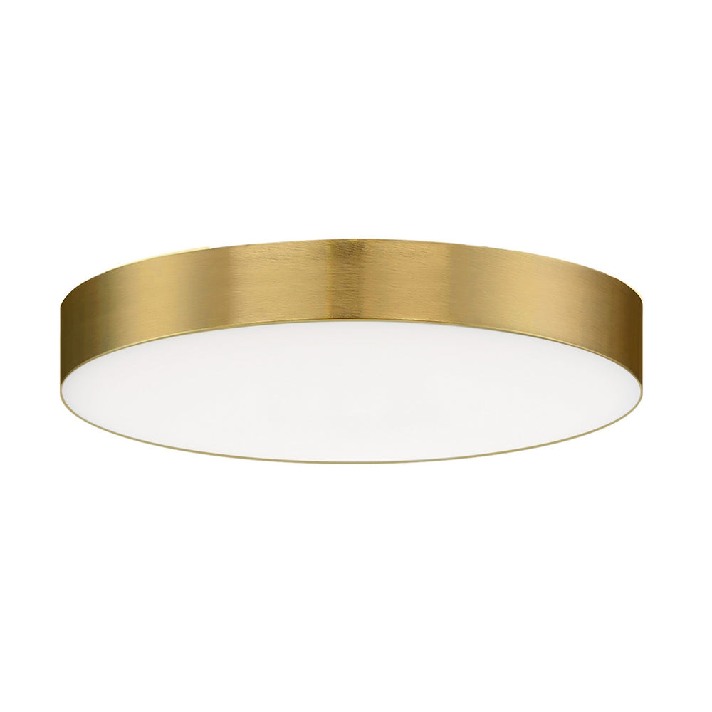 Maxim - LED Flush Mount - Trim - Satin Brass- Union Lighting Luminaires Decor