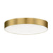 Maxim - LED Flush Mount - Trim - Satin Brass- Union Lighting Luminaires Decor