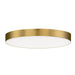 Maxim - LED Flush Mount - Trim - Satin Brass- Union Lighting Luminaires Decor