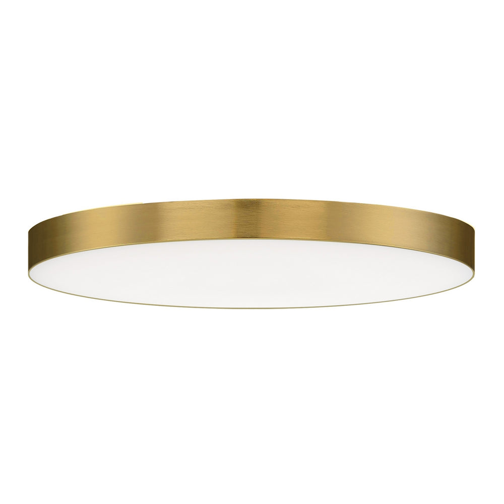 Maxim - LED Flush Mount - Trim - Satin Brass- Union Lighting Luminaires Decor