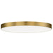 Maxim - LED Flush Mount - Trim - Satin Brass- Union Lighting Luminaires Decor