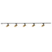 Kuzco Canada - LED Ceiling Kit - Paolo - Brushed Gold- Union Lighting Luminaires Decor
