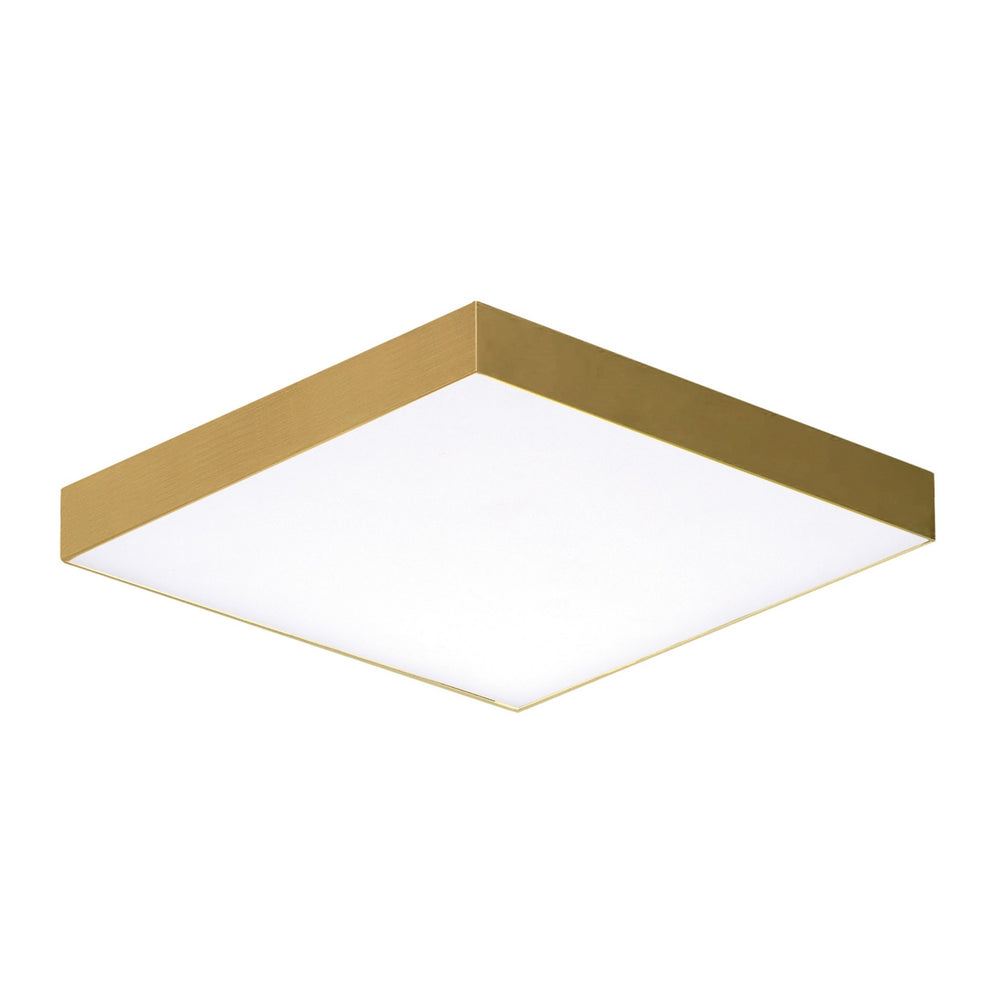 Maxim - LED Flush Mount - Trim - Satin Brass- Union Lighting Luminaires Decor