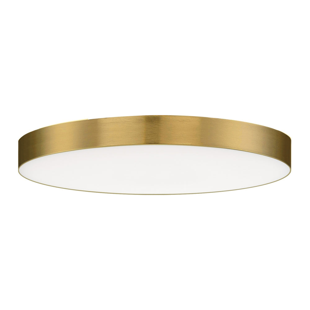 Maxim - LED Flush Mount - Trim - Satin Brass- Union Lighting Luminaires Decor