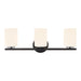 Kuzco Canada - Three Light Bathroom Vanity - Ezra - Black- Union Lighting Luminaires Decor
