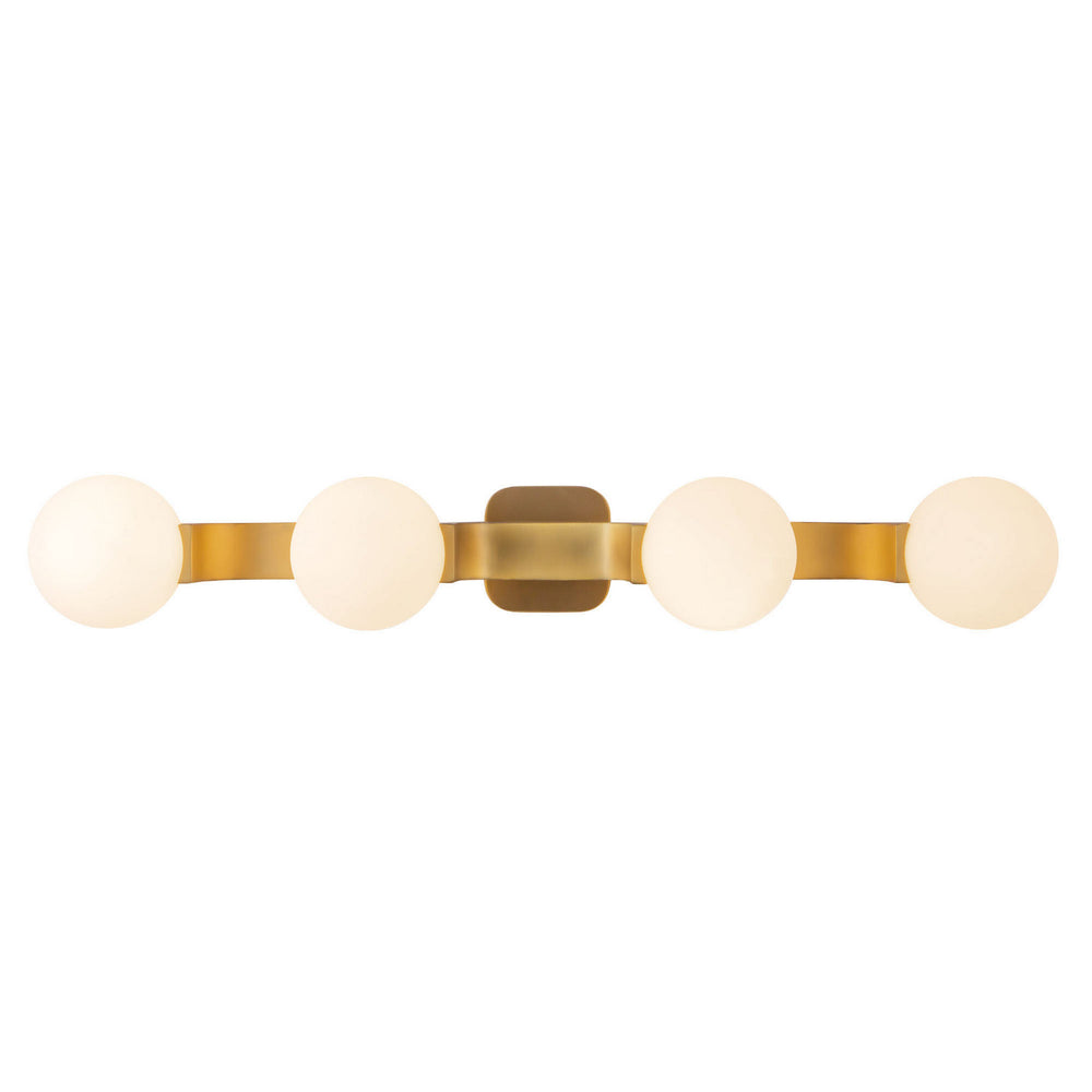 Kuzco Canada - Four Light Bathroom Vanity - Briar - Brushed Gold- Union Lighting Luminaires Decor