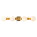 Kuzco Canada - Four Light Bathroom Vanity - Briar - Brushed Gold- Union Lighting Luminaires Decor