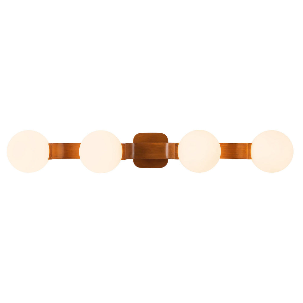 Kuzco Canada - Four Light Bathroom Vanity - Briar - Teak- Union Lighting Luminaires Decor