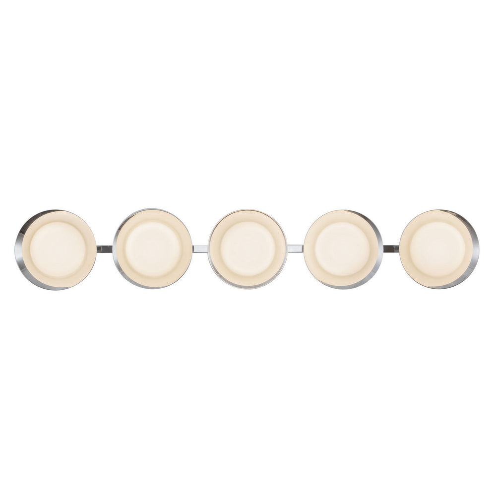 Kuzco Canada - LED Bathroom Vanity - Cleo - Chrome/Opal Glass- Union Lighting Luminaires Decor