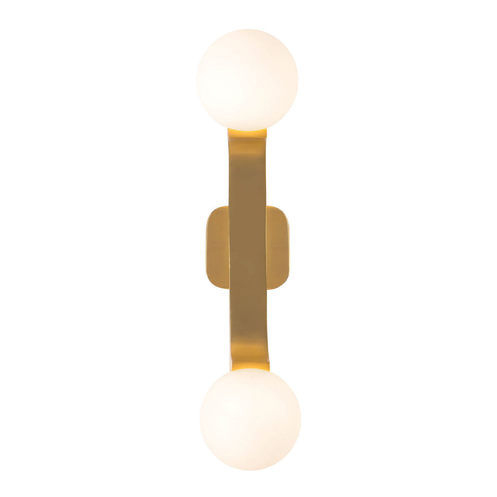 Kuzco Canada - Two Light Wall Sconce - Briar - Brushed Gold- Union Lighting Luminaires Decor