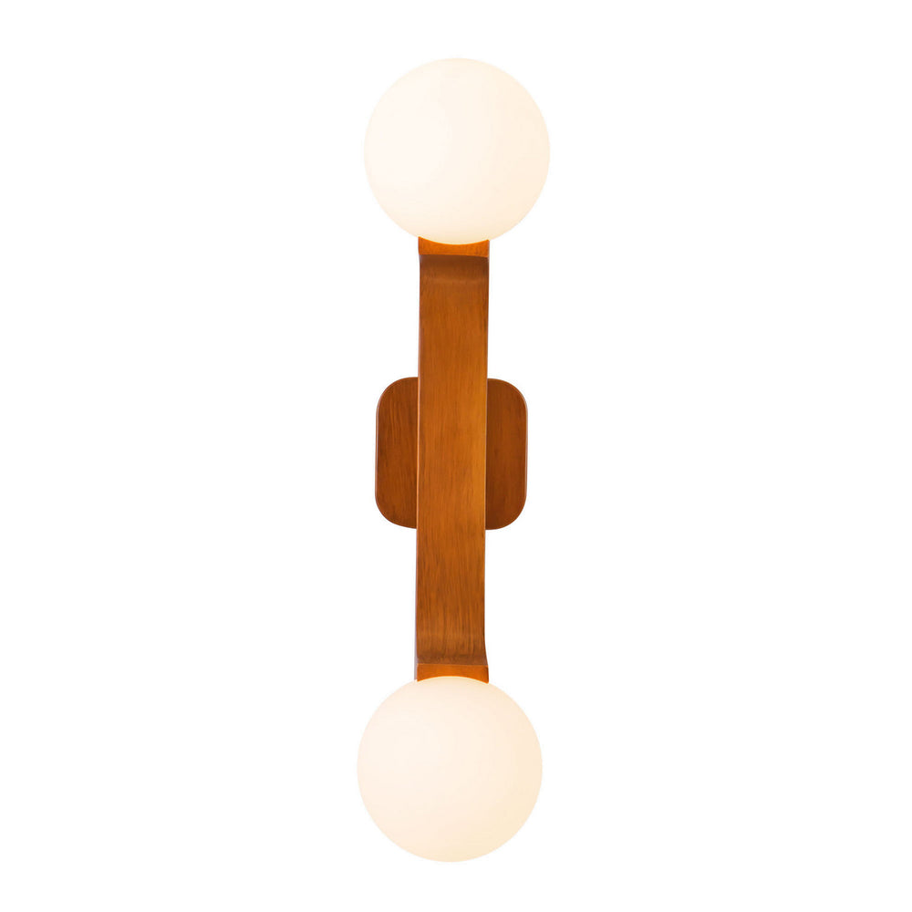 Kuzco Canada - Two Light Wall Sconce - Briar - Teak- Union Lighting Luminaires Decor