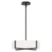 Maxim - LED Flush Mount/ Pendant Convertible - Dexter - Black- Union Lighting Luminaires Decor