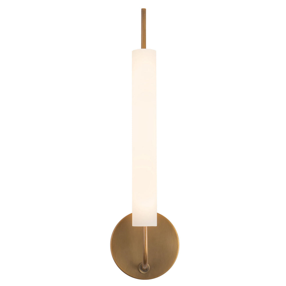 Kuzco Canada - LED Wall Sconce - Wick - Vintage Brass- Union Lighting Luminaires Decor