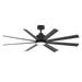 Maxim - 65" Ceiling Fan - Condor - Black- Union Lighting Luminaires Decor