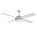 Maxim - 52" Ceiling Fan - Quattro - Matte White- Union Lighting Luminaires Decor