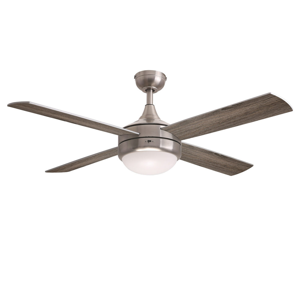 Maxim - 52" Ceiling Fan - Quattro - Satin Nickel- Union Lighting Luminaires Decor