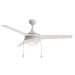 Maxim - 52" Ceiling Fan - Trio - Matte White- Union Lighting Luminaires Decor