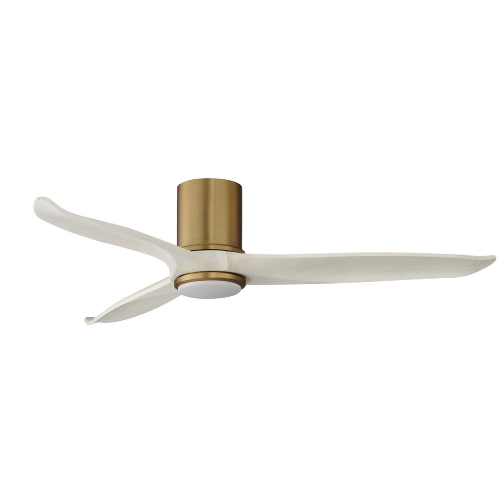 Maxim - 52" Ceiling Fan - Woodwind - Natural Aged Brass- Union Lighting Luminaires Decor