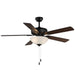 Maxim - 52" Ceiling Fan - Super-Max - Black- Union Lighting Luminaires Decor