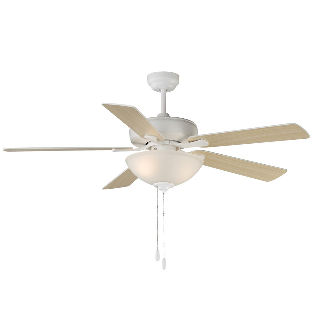 Maxim - 52" Ceiling Fan - Super-Max - Matte White- Union Lighting Luminaires Decor