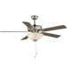 Maxim - 52" Ceiling Fan - Super-Max - Satin Nickel- Union Lighting Luminaires Decor