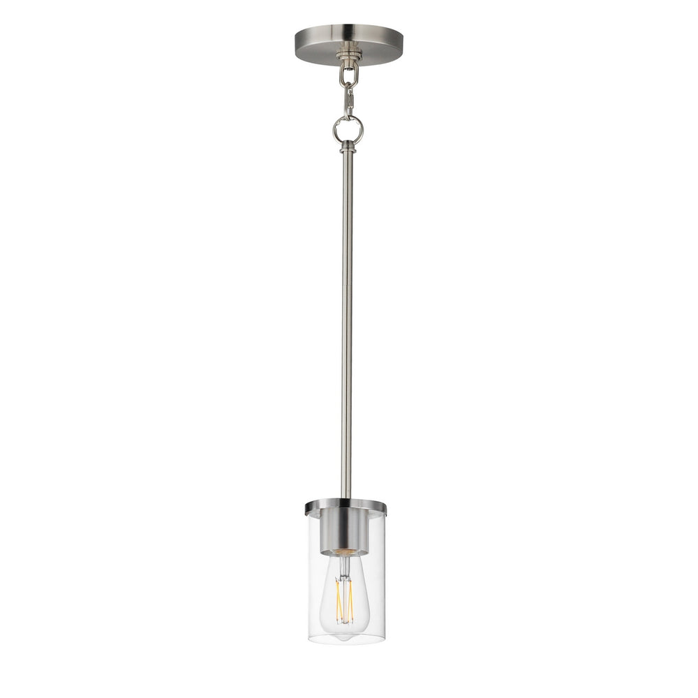 Maxim - One Light Pendant - Lateral - Satin Nickel- Union Lighting Luminaires Decor