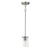 Maxim - One Light Pendant - Lateral - Satin Nickel- Union Lighting Luminaires Decor