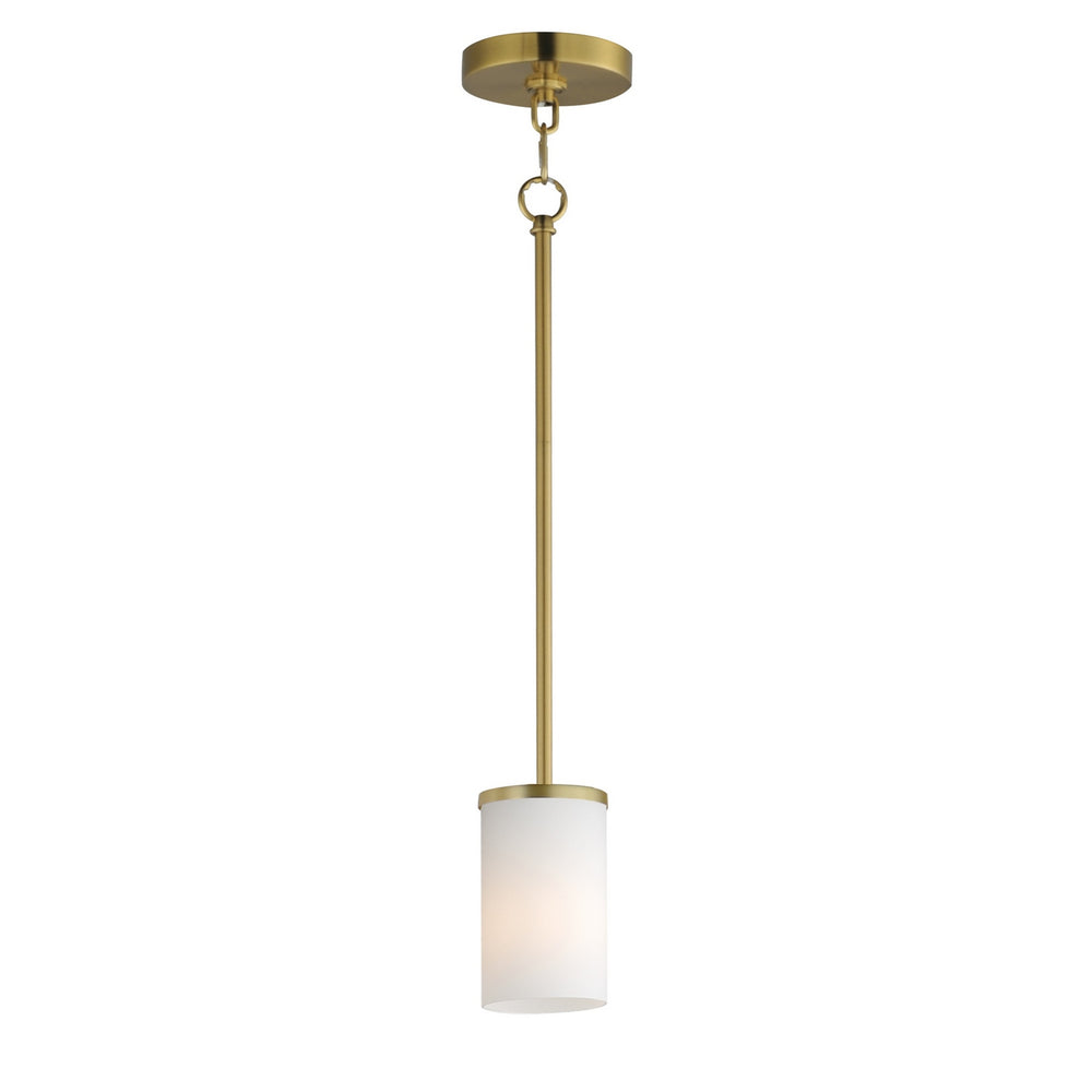 Maxim - One Light Pendant - Lateral - Satin Brass- Union Lighting Luminaires Decor