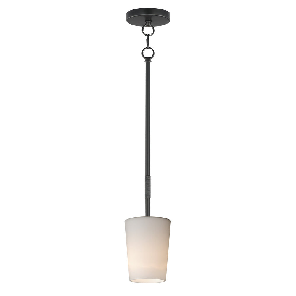 Maxim - One Light Pendant - Durham - Black- Union Lighting Luminaires Decor