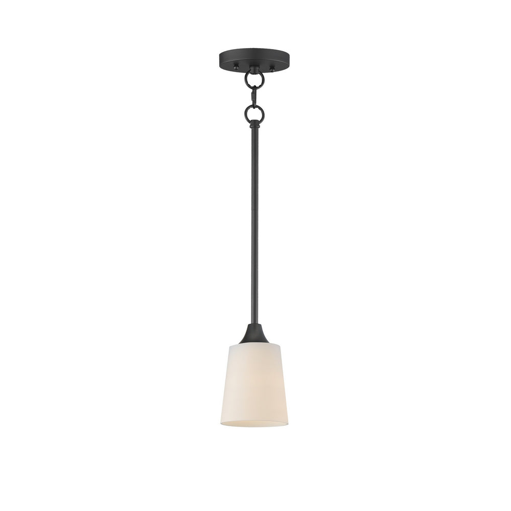 Maxim - One Light Pendant - Hudson - Black- Union Lighting Luminaires Decor