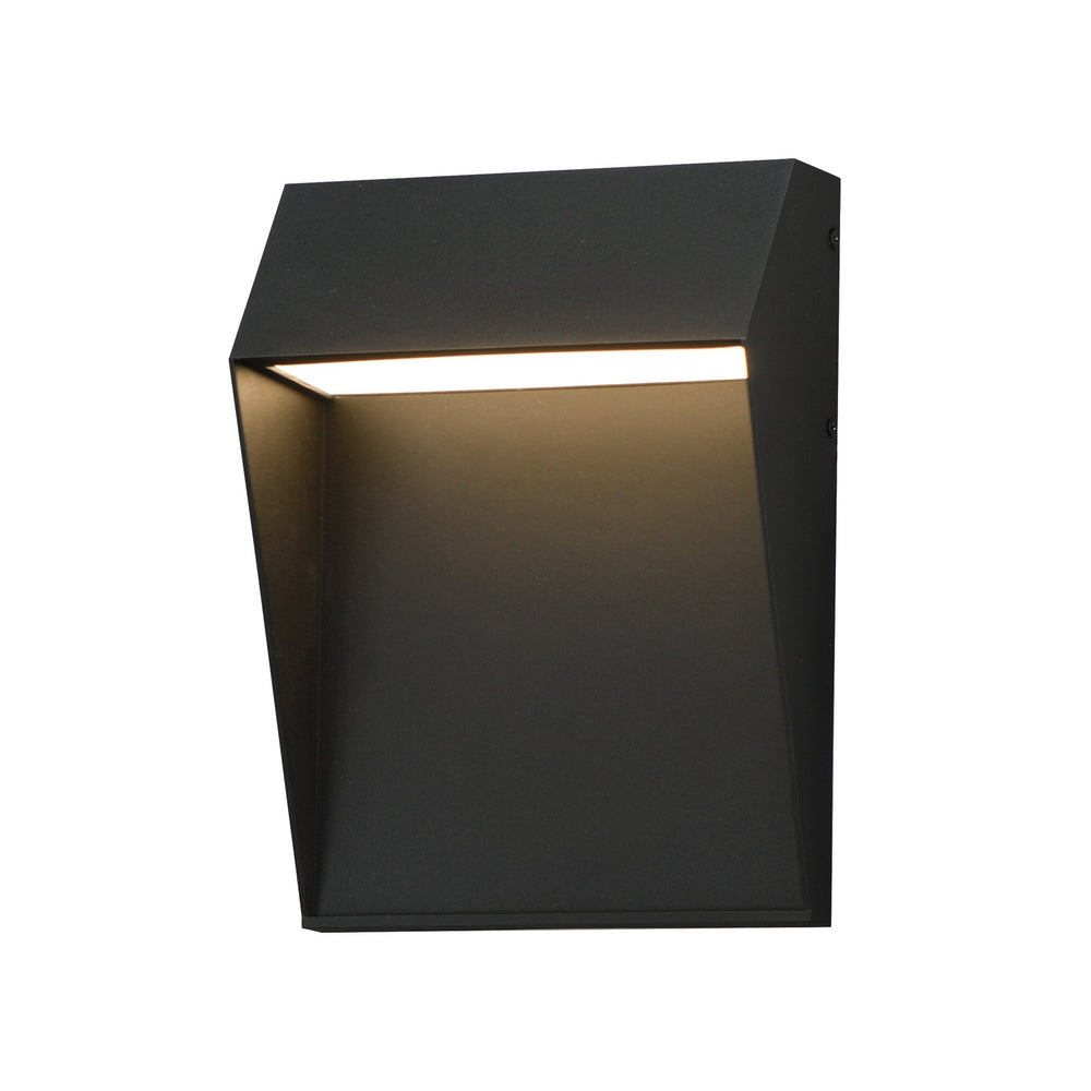 Maxim - LED Outdoor Wall Sconce - Cliffsedge VX - Black / Gold- Union Lighting Luminaires Decor