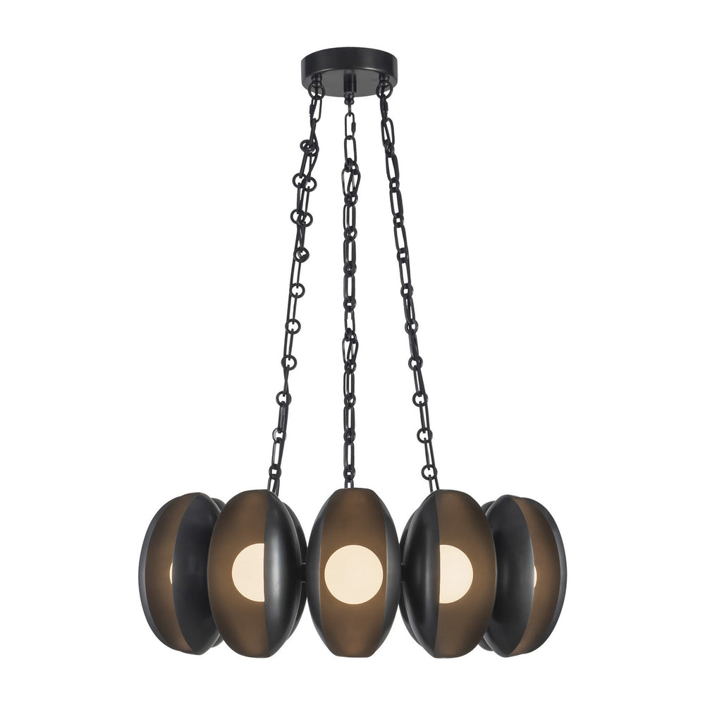 Alora Canada - LED Chandelier - Cortez - Urban Bronze- Union Lighting Luminaires Decor