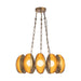 Alora Canada - LED Chandelier - Cortez - Vintage Brass- Union Lighting Luminaires Decor