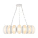 Alora Canada - LED Chandelier - Cortez - Antique White- Union Lighting Luminaires Decor
