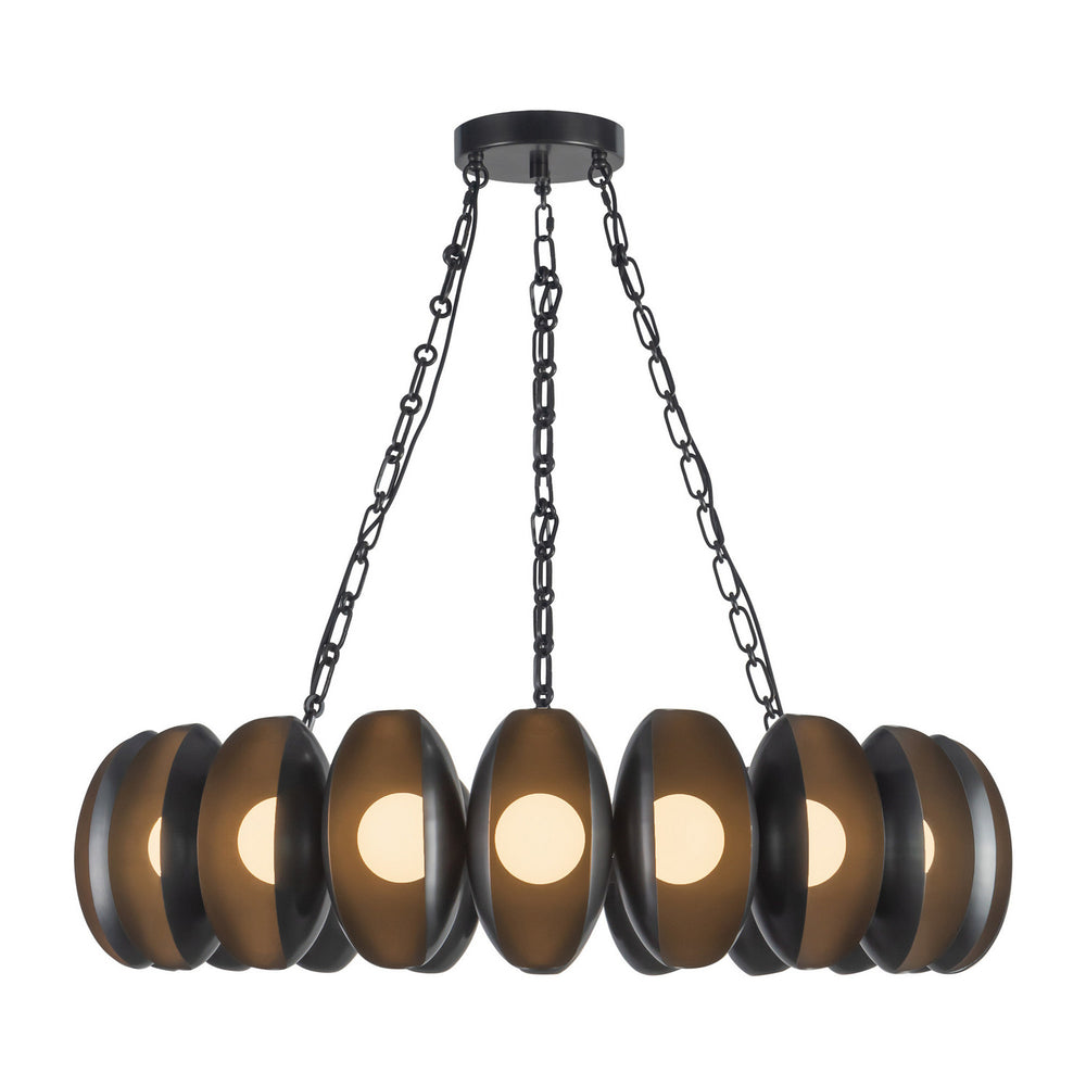 Alora Canada - LED Chandelier - Cortez - Urban Bronze- Union Lighting Luminaires Decor