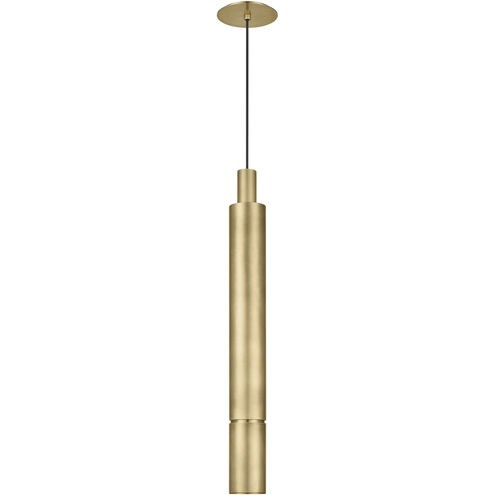 Visual Comfort Modern - LED Pendant - Sottile - Natural Brass- Union Lighting Luminaires Decor