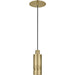 Visual Comfort Modern - LED Pendant - Sottile - Natural Brass- Union Lighting Luminaires Decor