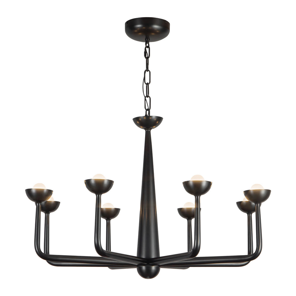 Alora Canada - LED Chandelier - Spade - Urban Bronze- Union Lighting Luminaires Decor