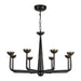 Alora Canada - LED Chandelier - Spade - Urban Bronze- Union Lighting Luminaires Decor