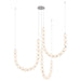 Alora Canada - LED Chandelier - Akoya - Chrome- Union Lighting Luminaires Decor