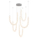 Alora Canada - LED Chandelier - Akoya - Chrome- Union Lighting Luminaires Decor