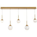 Schonbek Beyond - LED Pendant - Quest - Aged Brass- Union Lighting Luminaires Decor