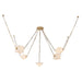 Alora Canada - LED Chandelier - Mineral - Patina Brass/Alabaster- Union Lighting Luminaires Decor